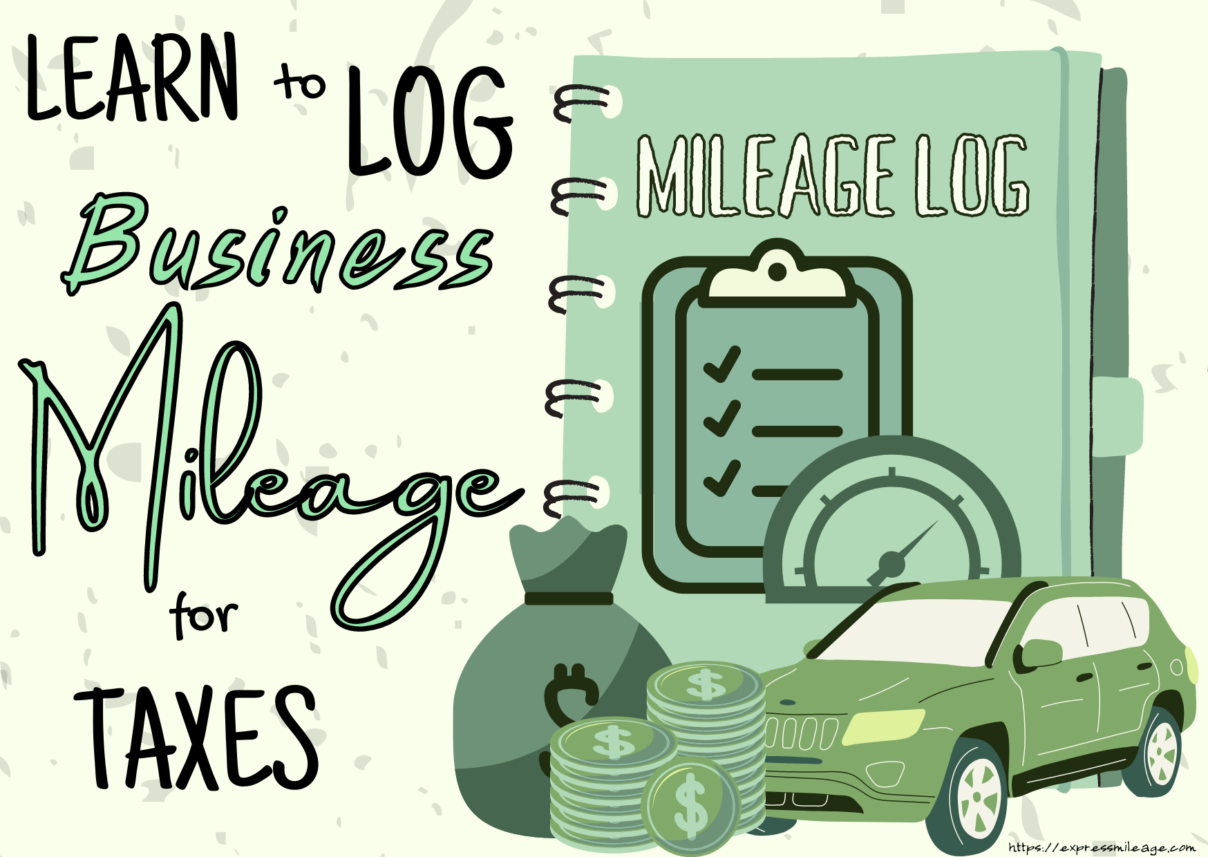 Learn to Log Business Mileage for Taxes ExpressMileage